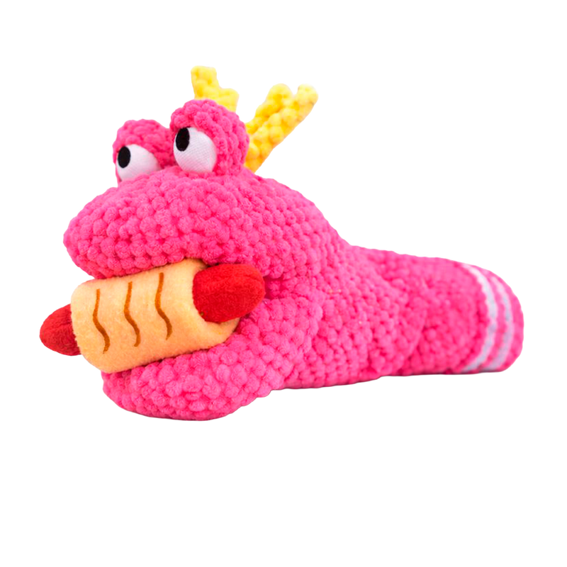 Strømpebamse + pølsehorn