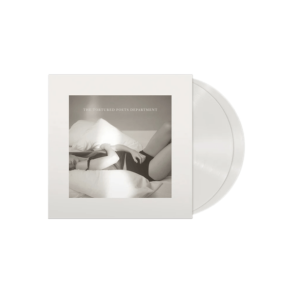 The Tortured Poets Department Phantom Clear Vinyl + Bonus Track “The Manuscript”, 2LP