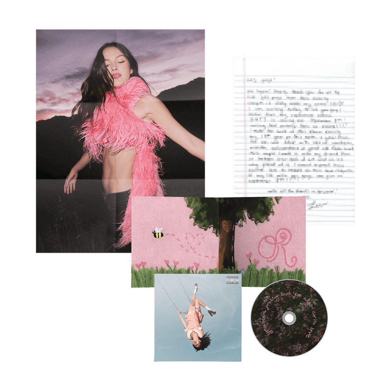 you seem pretty sad for a girl so in love - sweden exclusive cd with letter